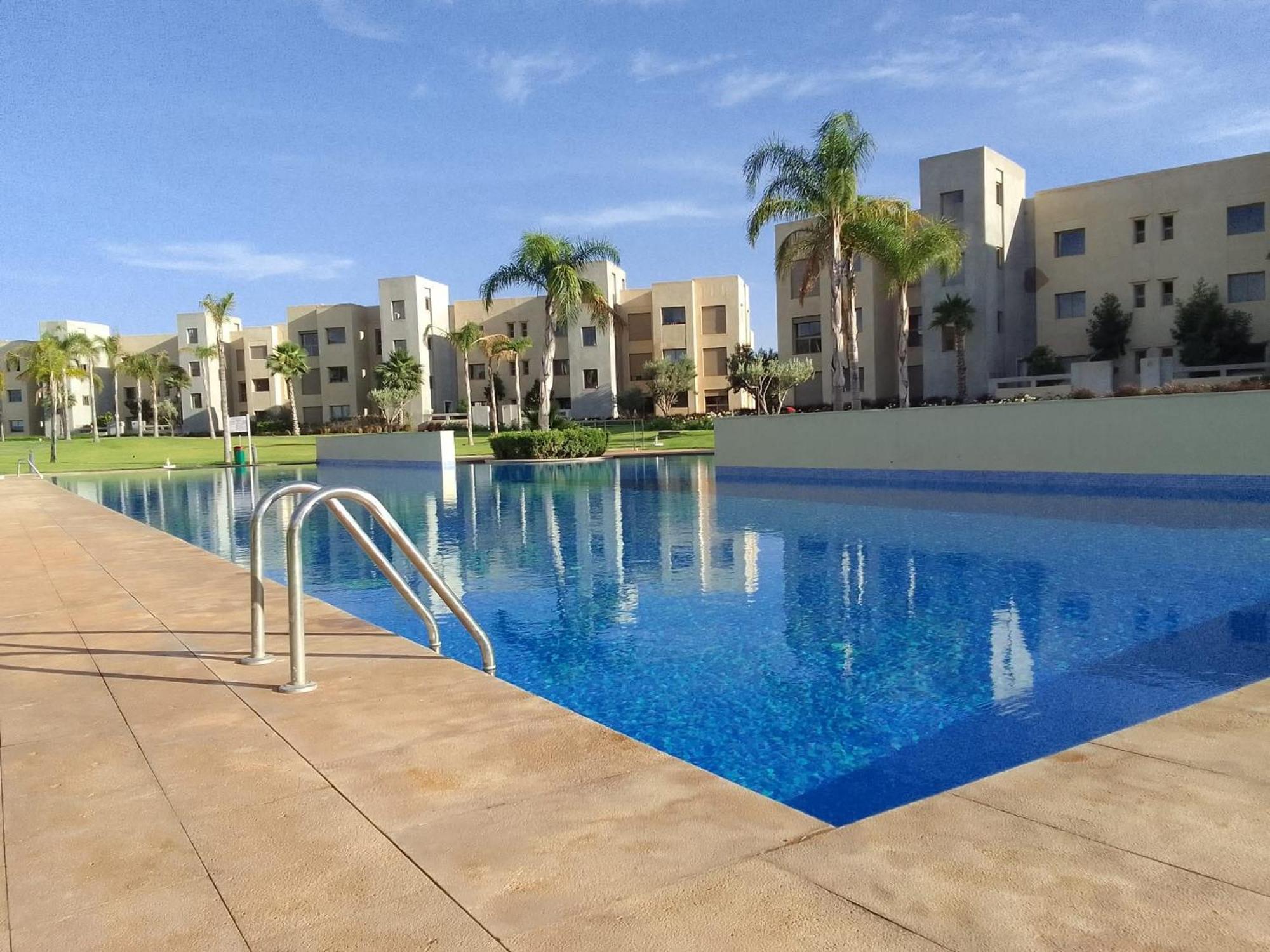 Cosy Flat 2 Bedrooms With Pool And Garden Appartamento Marrakesh